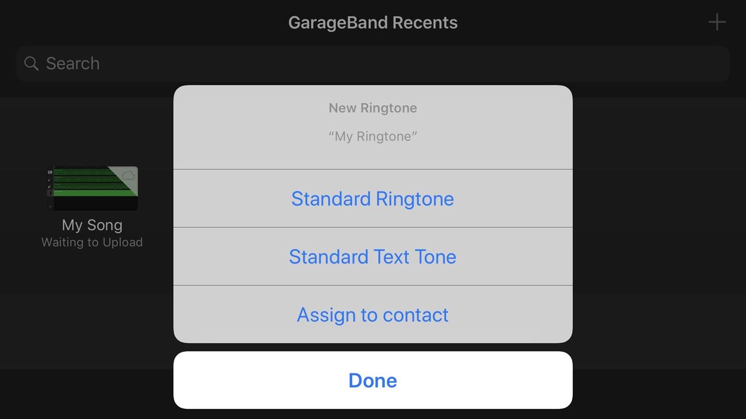 Use garageband to make ringtones